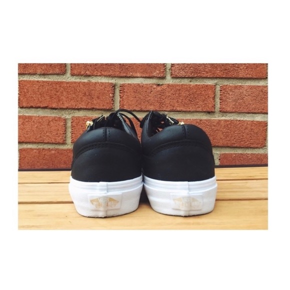Black Vans Zipper Sneaker - Picture 3 of 4